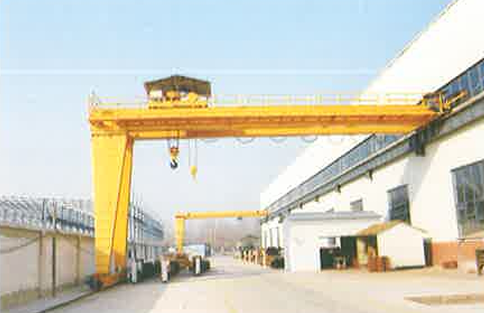 MGB Double-girder Semi-gantry Crane with Hook