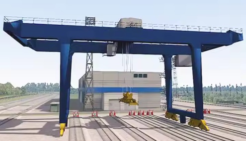Rail-mounted Container Gantry Crane for sale