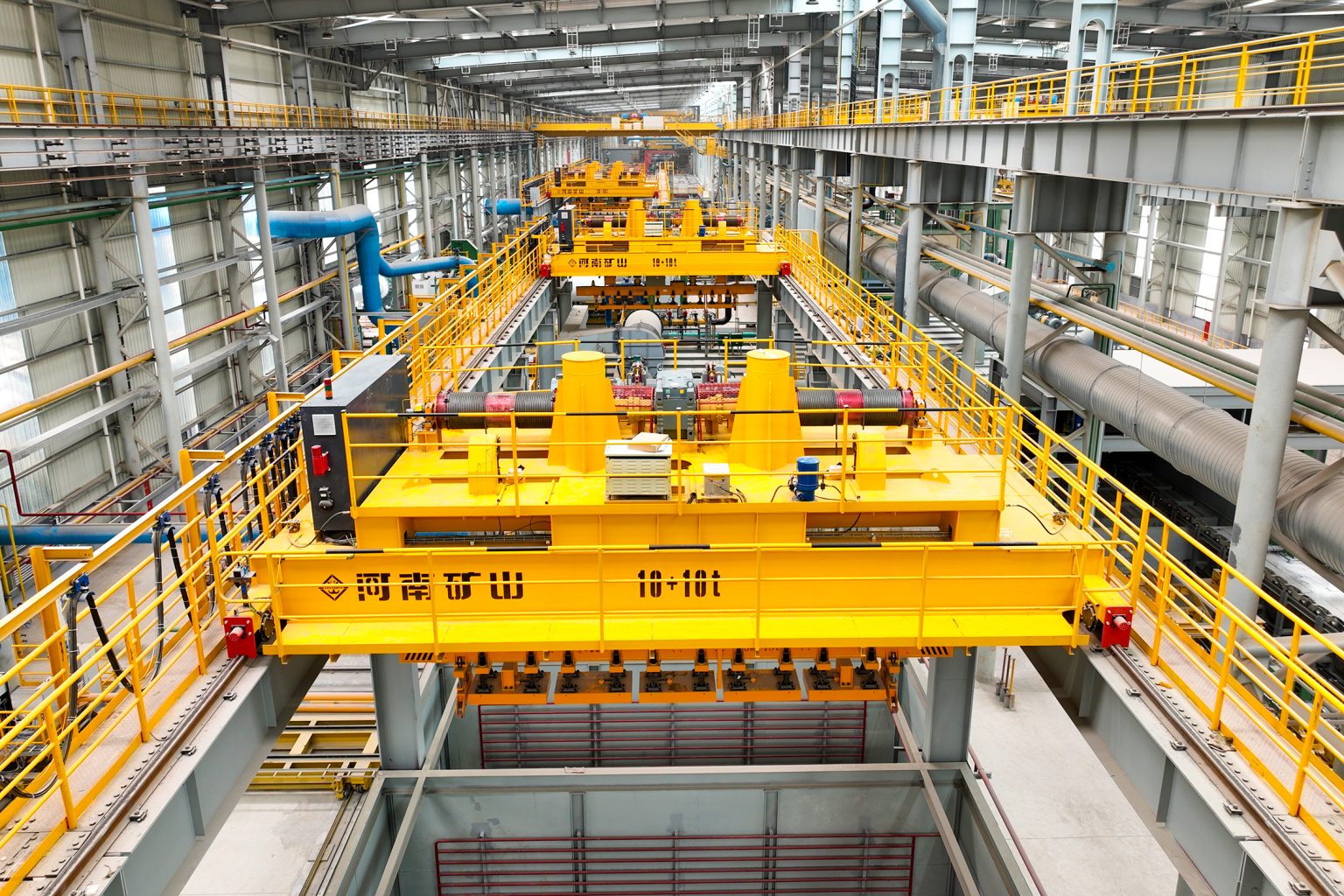 Electromagnetic Hanging Beam Crane Henan Mine Crane Factory supply