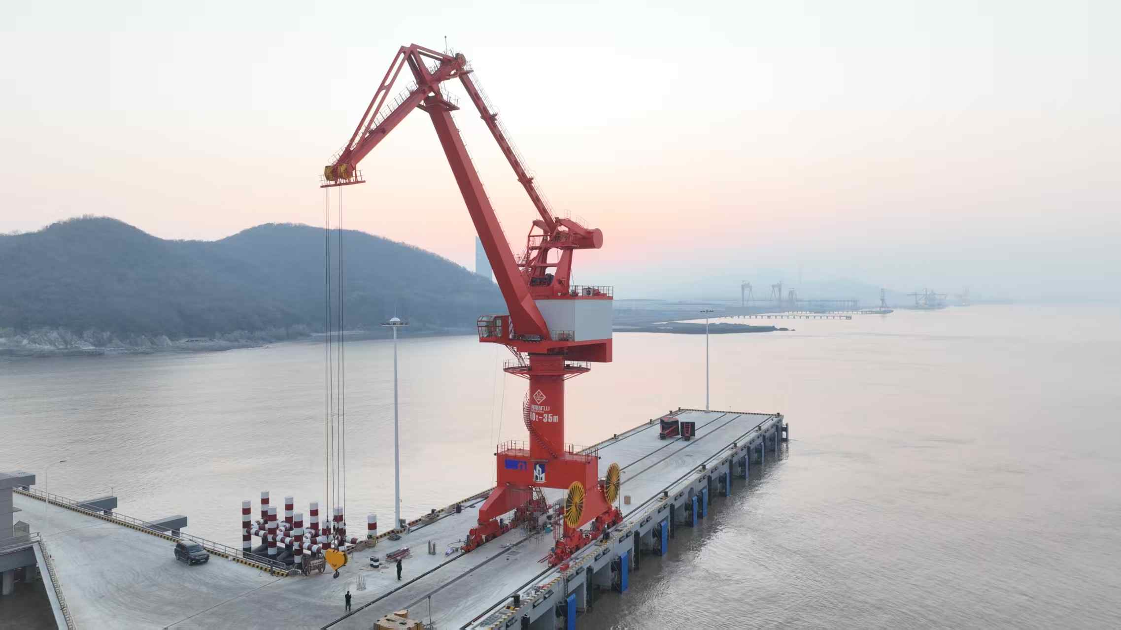 Portal Harbor Crane