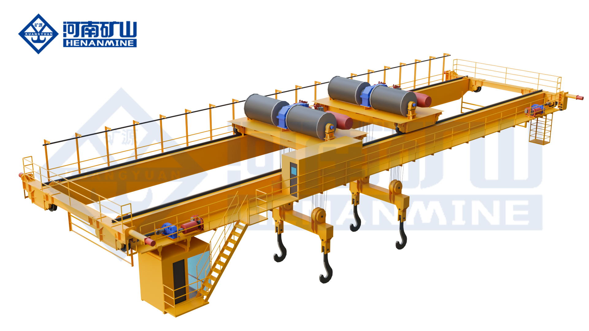 YZ type Metallurgical Overhead Crane Henan Mine Crane manufactured