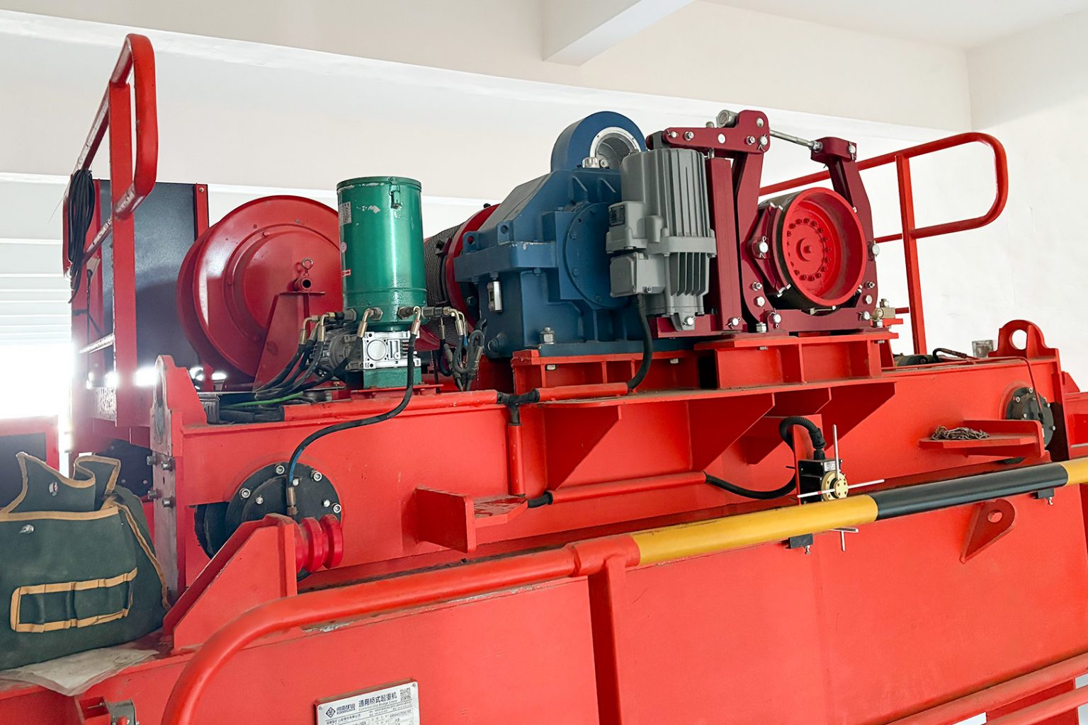 Automatic grab crane made by Henan Mine Crane factory
