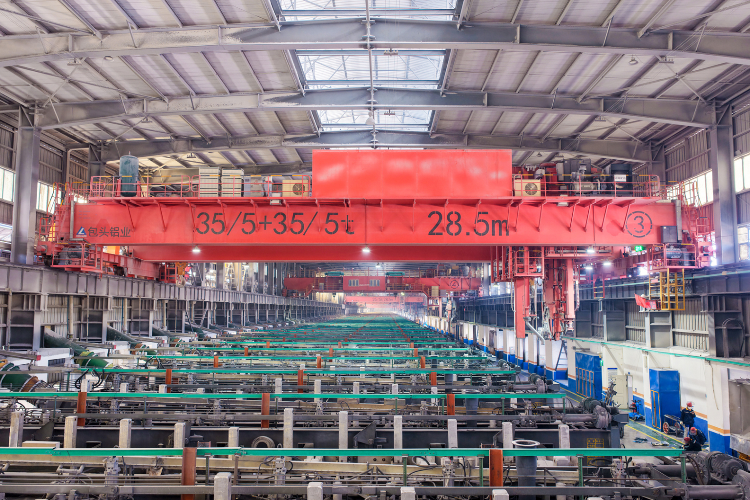 Anode Charcoal Block Stacking Crane for Aluminum Electrolysis