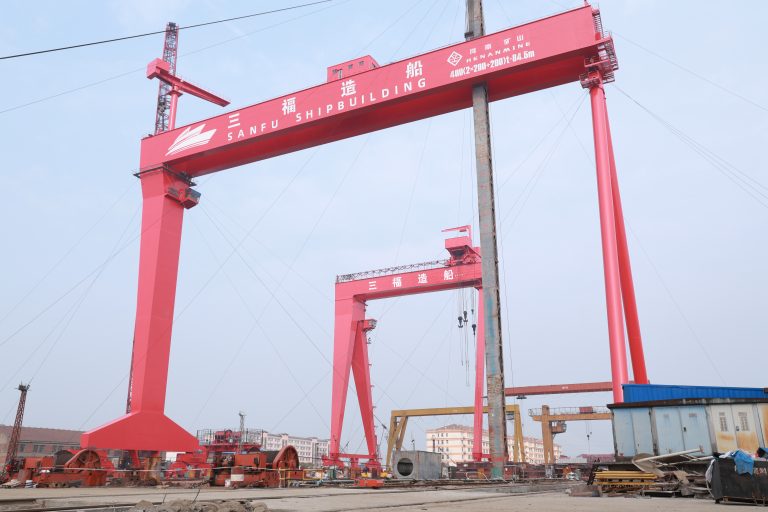 Suppliers of gantry cranes for shipyards