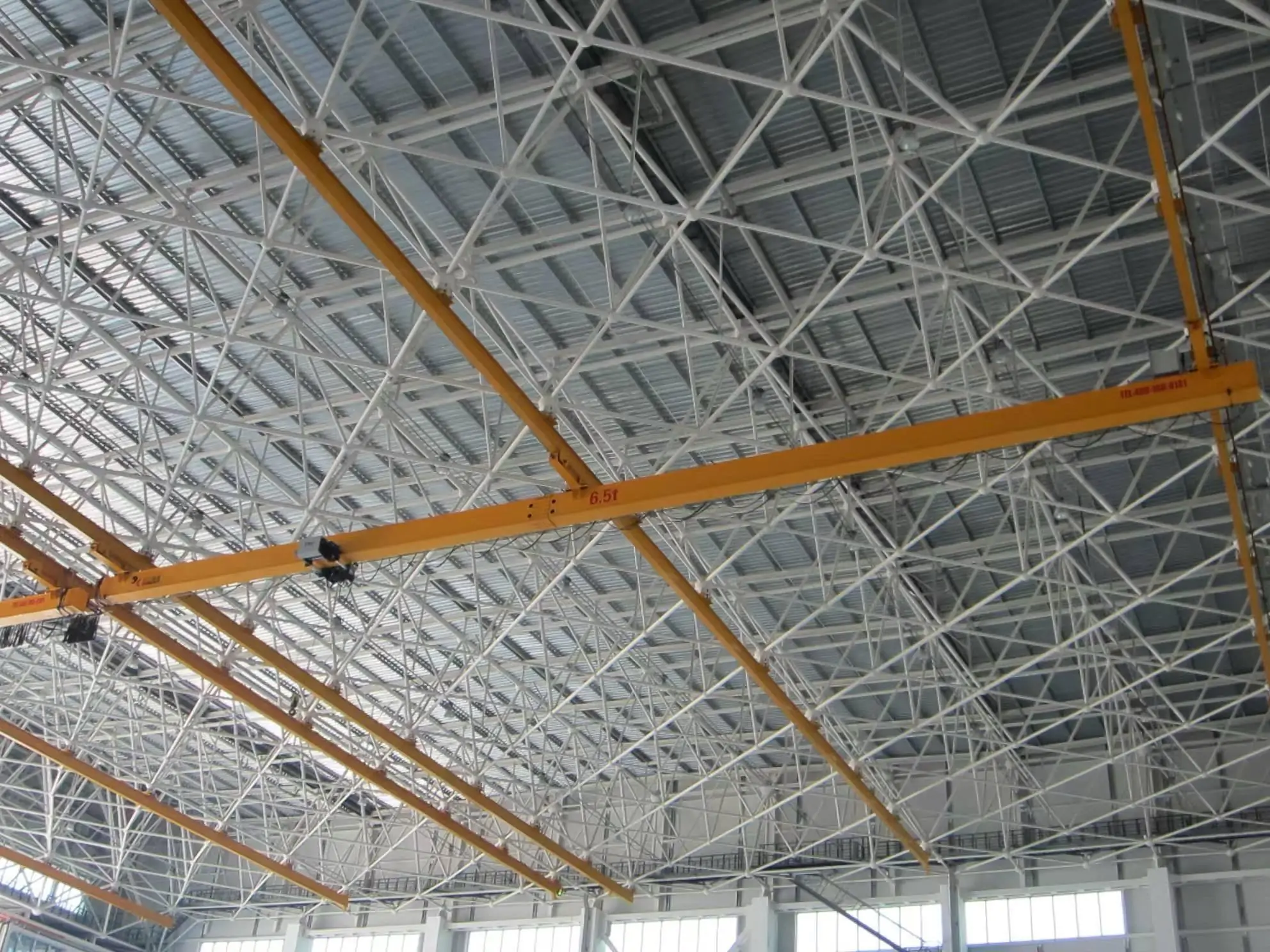 aircraft multi-point suspension crane